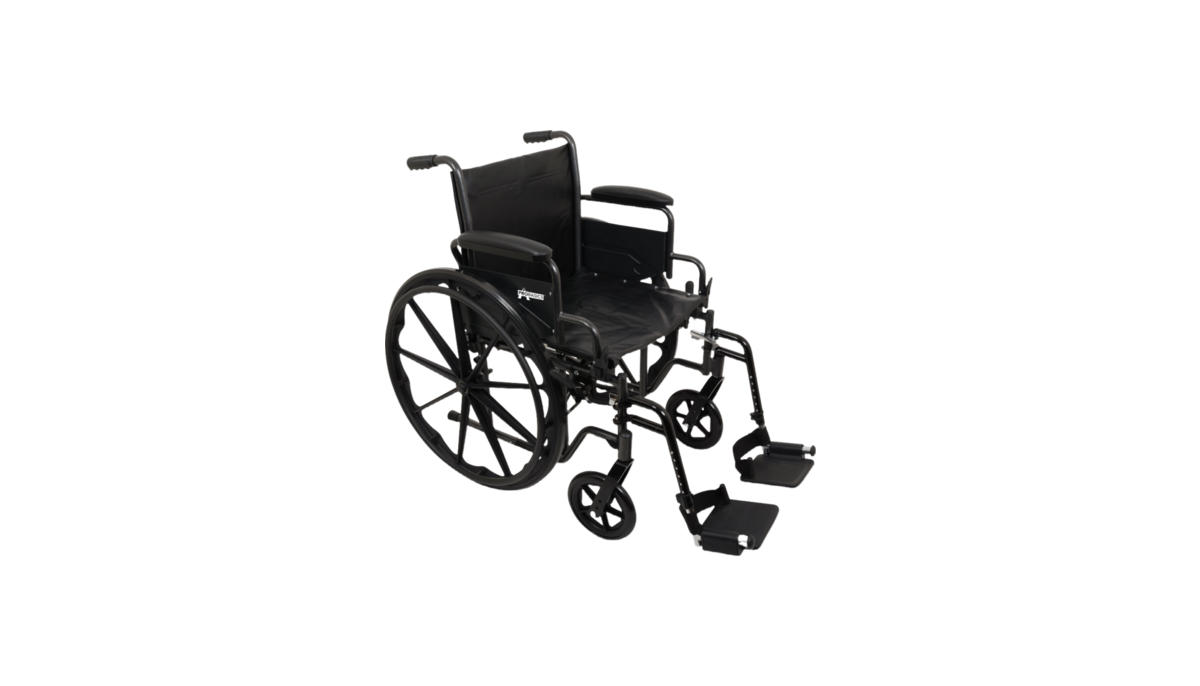 Probasics k2 hemi wheelchair with swing away footrests