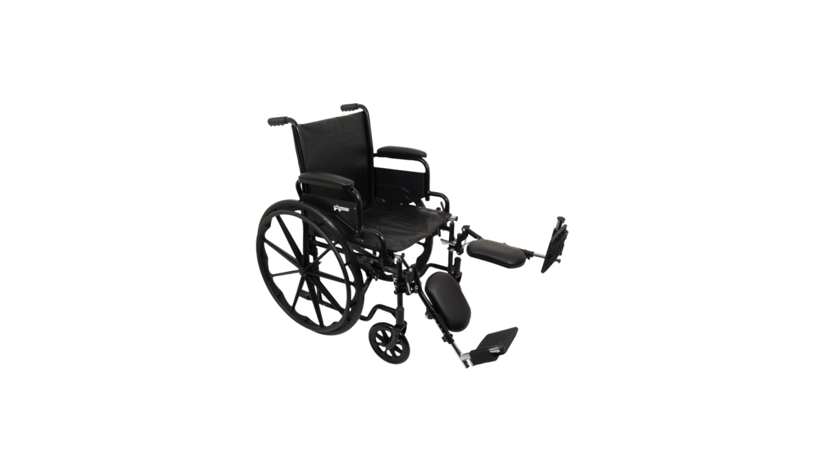 Probasics k1 hemi wheelchair with elevating legrests